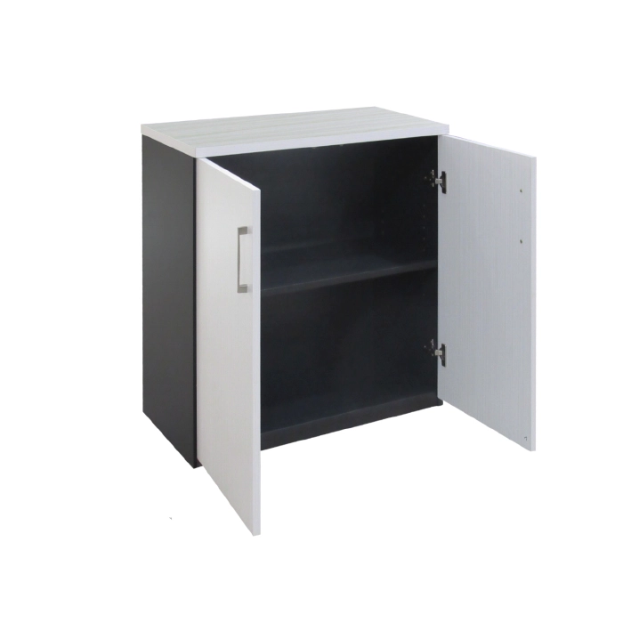 GABINETE 2 PUERTAS GB80 MAPLE CON GRIS - 2
