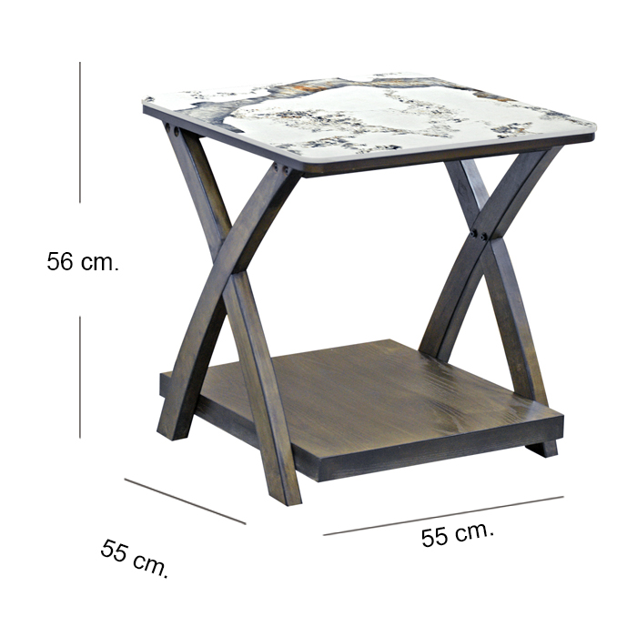 MESA LATERAL STONE BROWN - 6