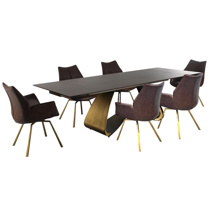 JUEGO DE COMEDOR 8 SILLAS NORWICH FINE - 3