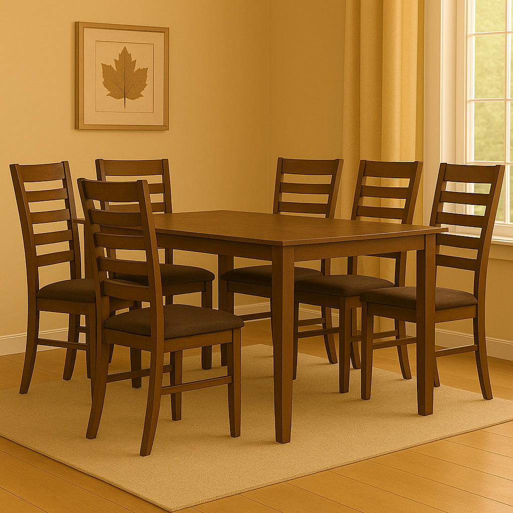 JUEGO COMEDOR 6 SILLAS CANADA - 1