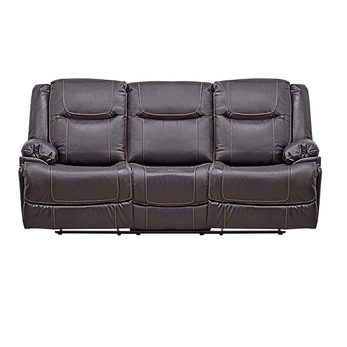 SOFA RECLINABLE 3 CUERPOS CUERO FLORENCE - 2