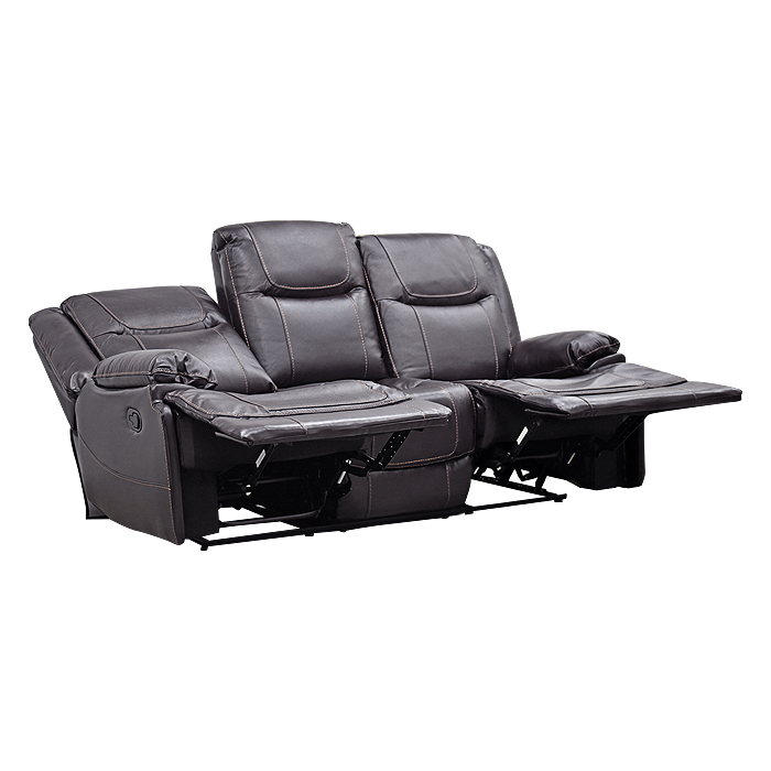 SOFA RECLINABLE 3 CUERPOS CUERO FLORENCE - 3