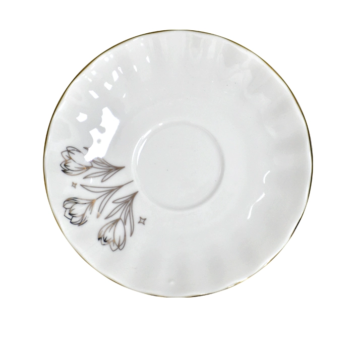 SET TAZAS CAFE  PORCELANA ROSES - 3