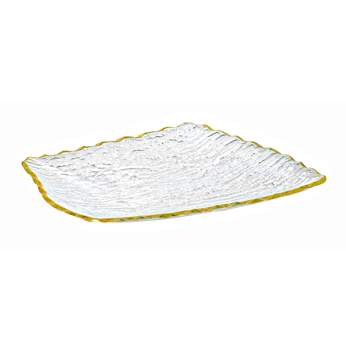 BANDEJA RECTANGULAR 31 CM S FREDERICK GOLD - 1