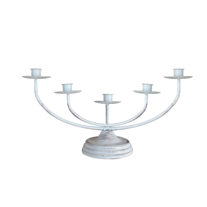 CANDELABRO ESTILO PROVENZAL 5 VELAS - 1