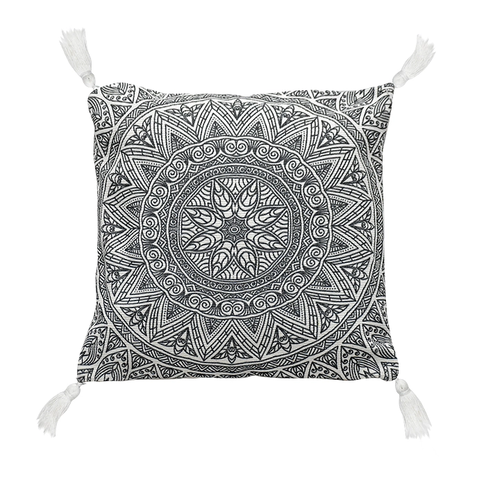 COJIN C/RELLENO CUADRADO MANDALA