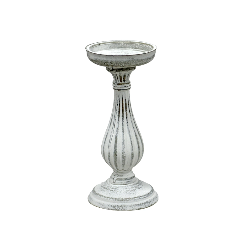 CANDELABRO 24 CM WHITE - 2