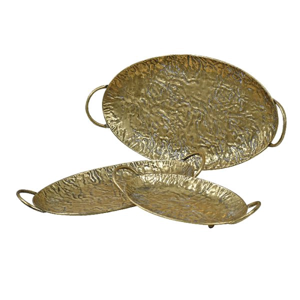 SET 3 BANDEJAS OVAL LUXE COLLECTION - 1