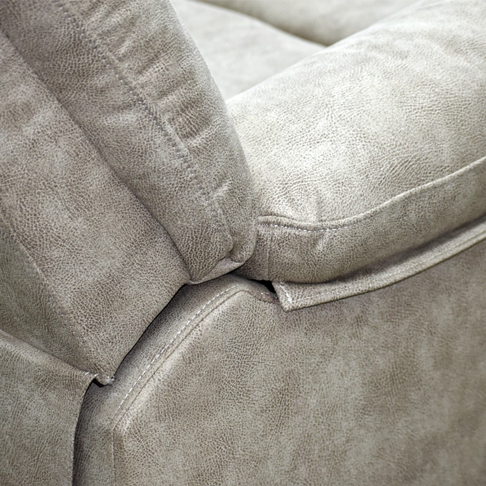 BERGERE RECLINABLE FRANKFURT LIGHT GRAY - 6