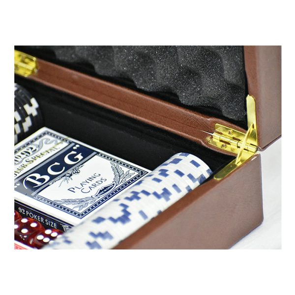 SET POKER MALETIN LEATHER S - 3