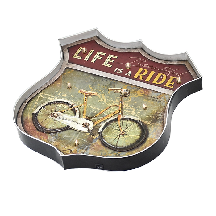 LETRERO VINTAGE LED LIFE IS A RIDE 2021220 - 2