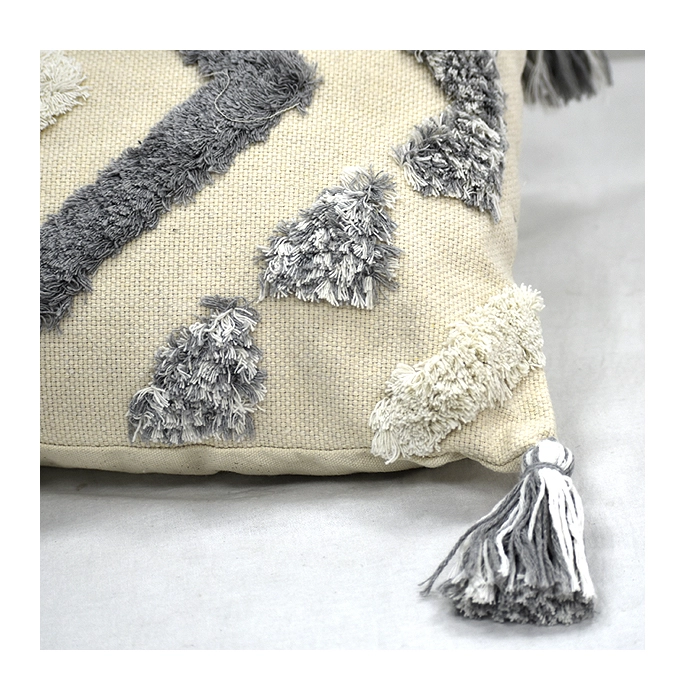 COJIN C/ RELLENO RECTANGULAR GRIS - 3