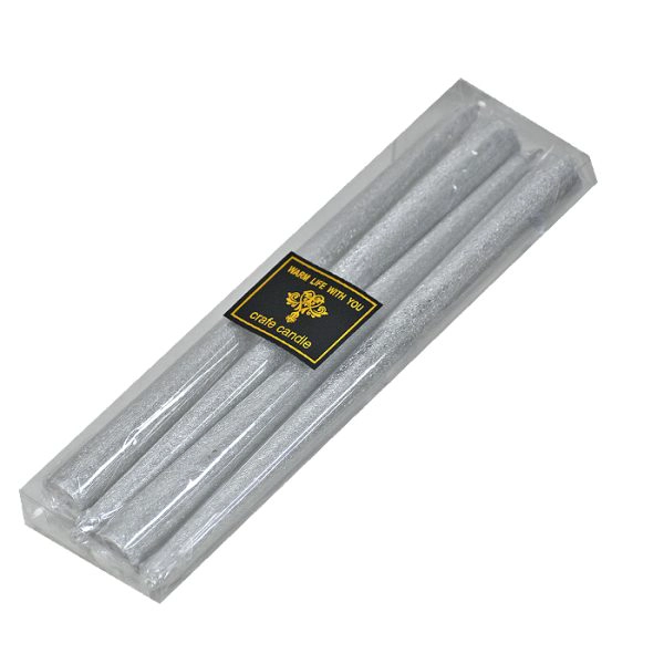 SET 4 VELAS SILVER( - 2