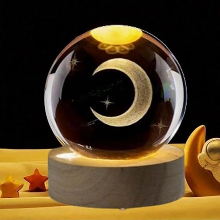 ESFERA CRISTAL USB LUNA - 1