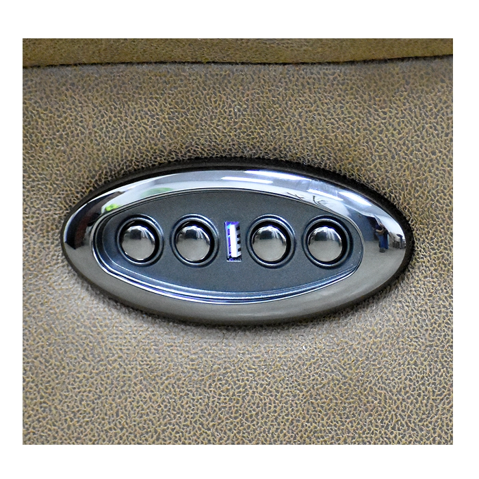 SOFA RECLINABLE ELE CTRICO 3 CUERPOS CONSOLA REGAL (224 X 97 X 103 CM) - 3
