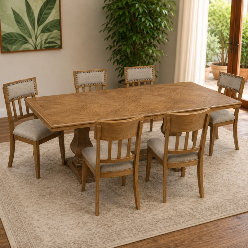 JUEGO DE COMEDOR 6 sillas ALLEGRO - 7