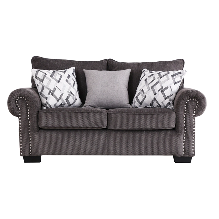 SOFA 2 CUERPOS CASEY GRAY (175 X 95 X 90 CM). - 1