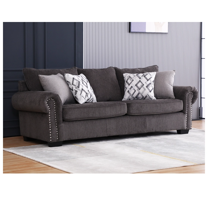 SOFA 3 CUERPOS CASEY GRAY (235 X 95 X 90 CM) - 2