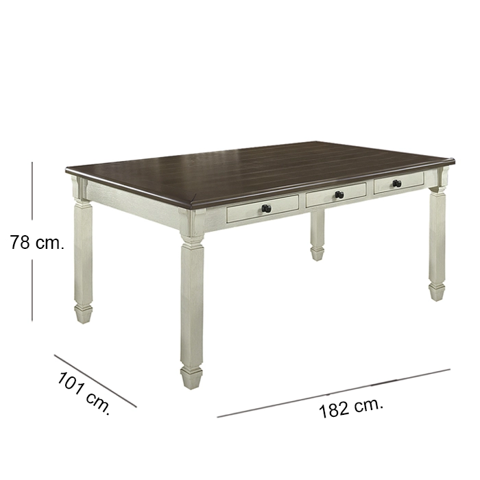 JUEGO DE COMEDOR 4 SILLAS VERMONT (4 PUESTOS) - 7