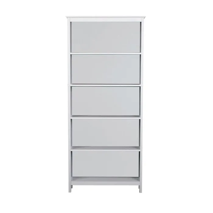 LIBRERO REPISERO GRAY OAK WHITE LINE - 3