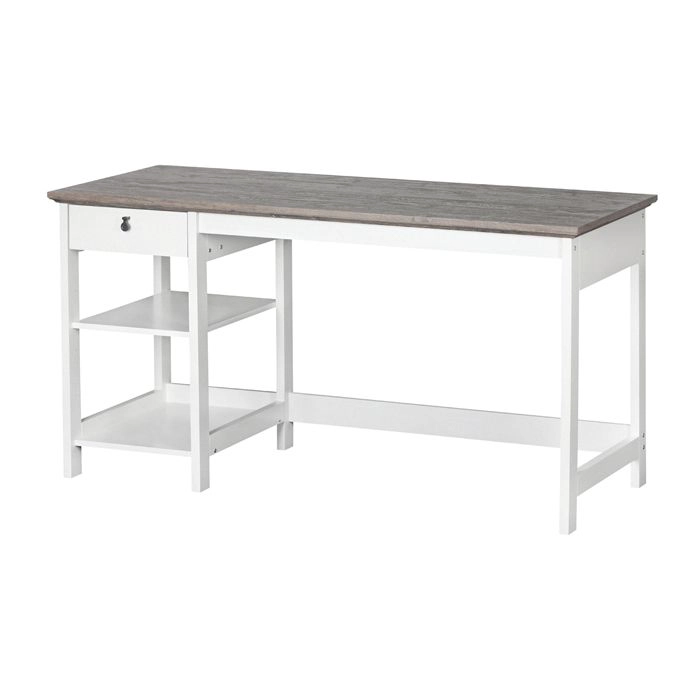 ESCRITORIO 1.5 MT. WHITE GRAY AOK - 3