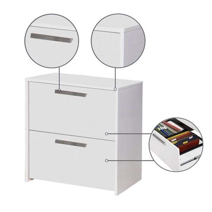 CAJONERA COMODA KARDEX WHITE GRAIN - 3