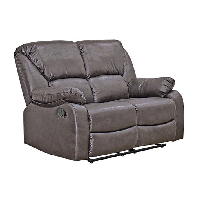 SOFA RECLINABLE 2 CUERPO FRANKFURT BROWN - 1