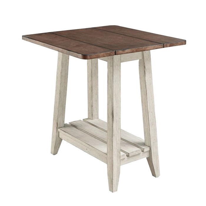 MESA LATERAL AUXILIAR MARIPOSA OLD WHITE - 3