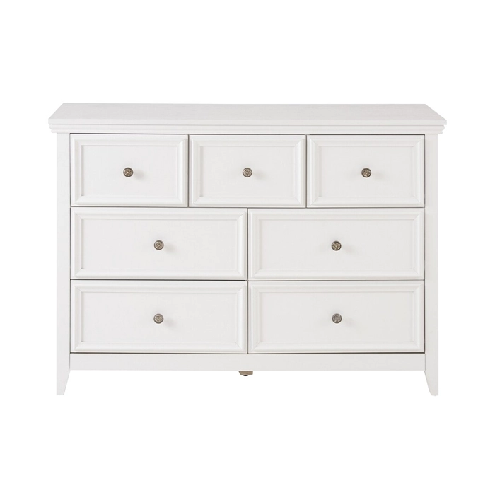 COMODA CAJONERA 7 CAJONES WHITE DRAG - 3