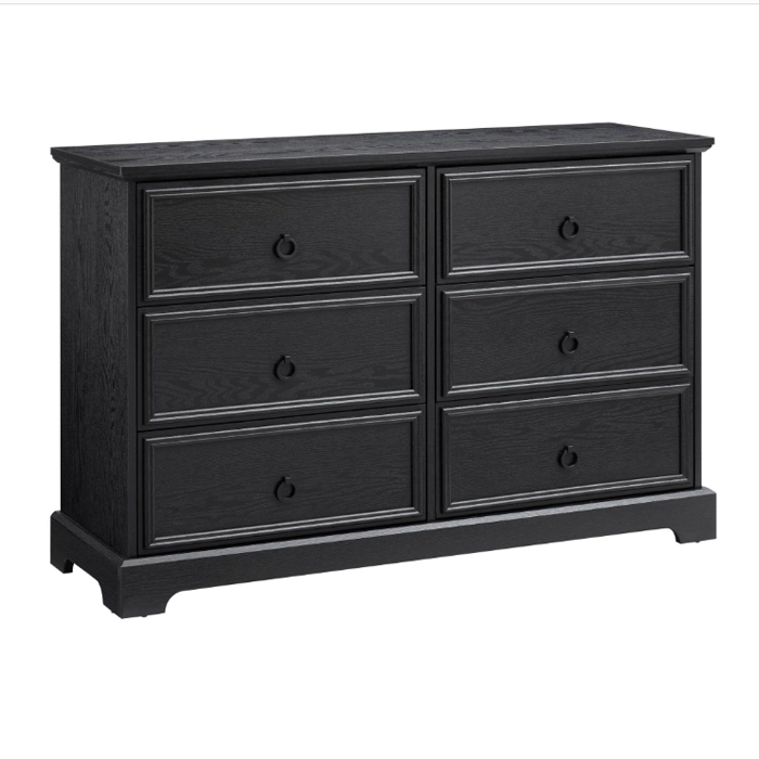 COMODA CAJONERA 6 CAJONES BLACK DRAG - 3
