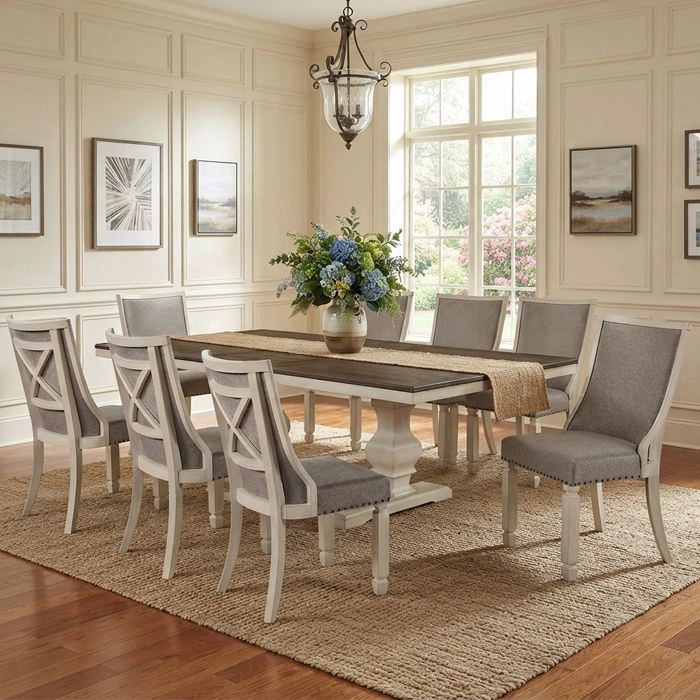 JUEGO DE COMEDOR 8 SILLAS VERMONT XL - 1