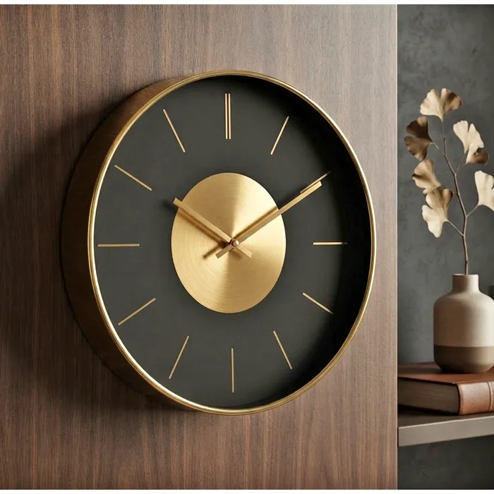 RELOJ OLD DORADO CON NEGRO - 1