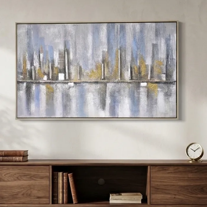 CUADRO CIUDAD ABSTRACTA 120 X 60 - 1
