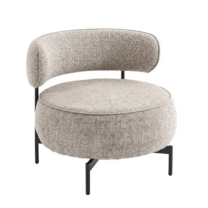POLTRONA GIRATORIA AIR 1 CUERPO TELA BEIGE - 2
