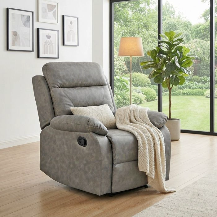 BERGER RECLINABLE LIFE GRIS - 1