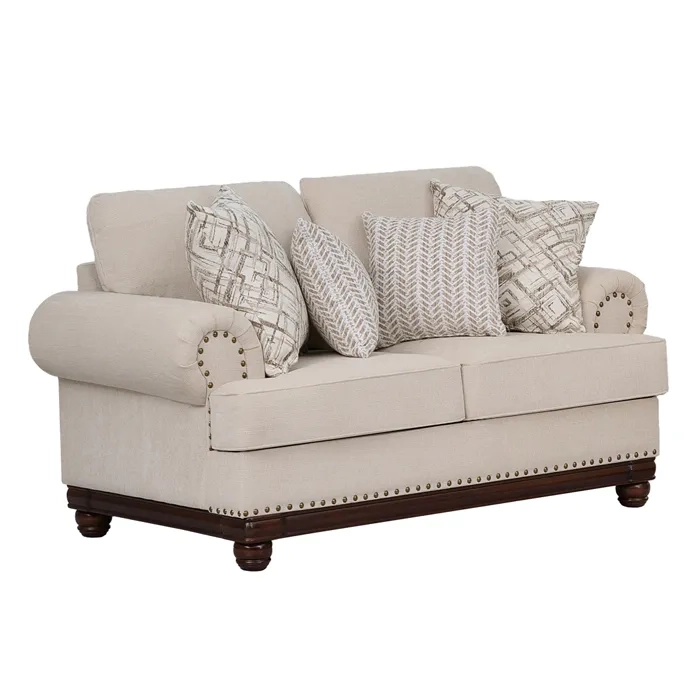 SOFA HARLENSON 2 CUERPOS CREAM - 2