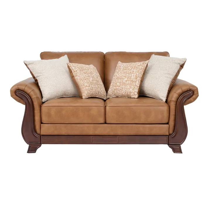 SOFA WOOD 2 CUERPOS BROWN - 3