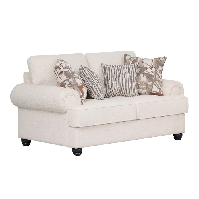 SOFA AKIN 2 CUERPOS IVORY - 2