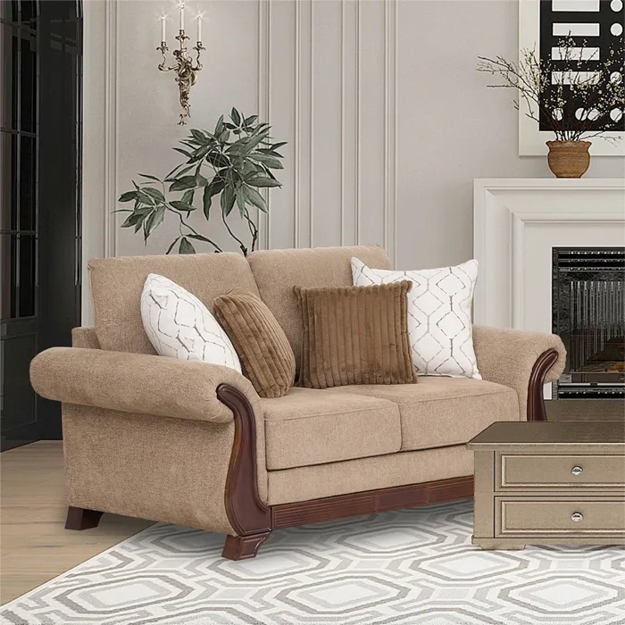 SOFA WOOD 2 CUERPOS PALOMINO - 1