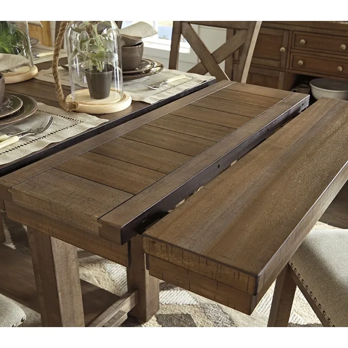 JUEGO DE COMEDOR MORTIMER ALTO 4 TABURETES BANCA ALTA MORTIMER (6 SILLAS) - 3