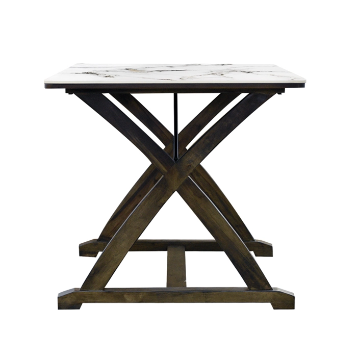 MESA COMEDOR STONE WHITE 160×80 - 2