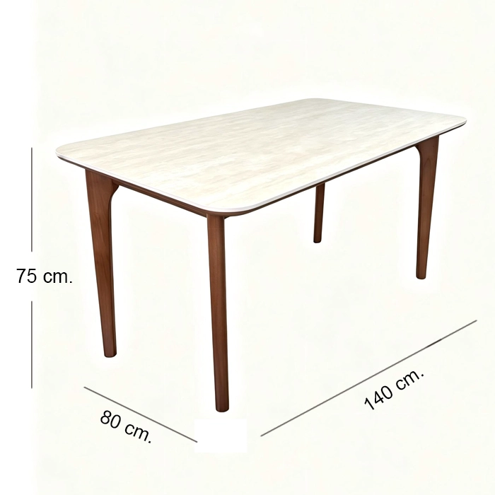 JUEGO DE COMEDOR STONE WOOD 4 SILLAS STONE WOOD - 2