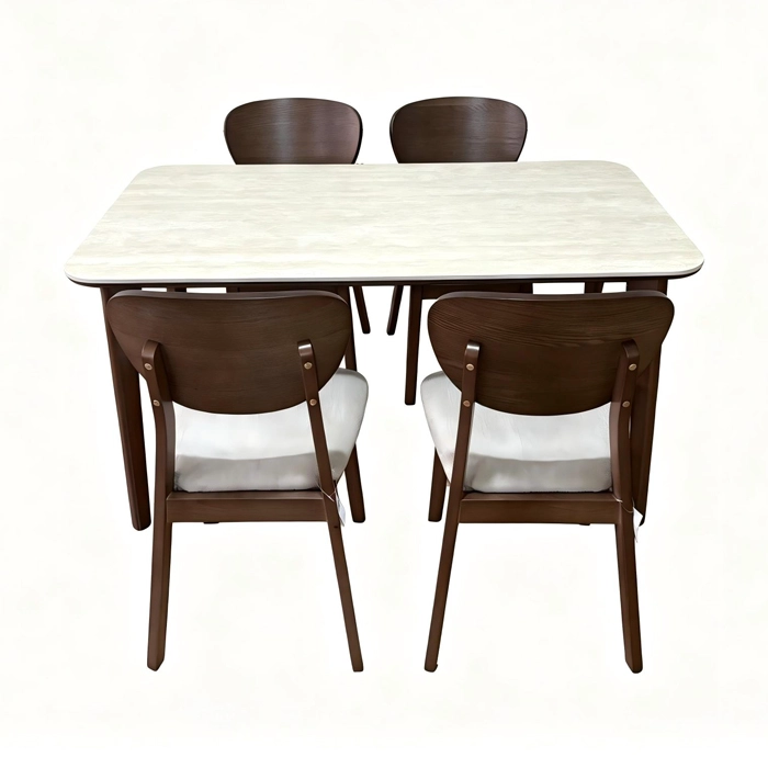 JUEGO DE COMEDOR STONE WOOD 4 SILLAS STONE WOOD - 3