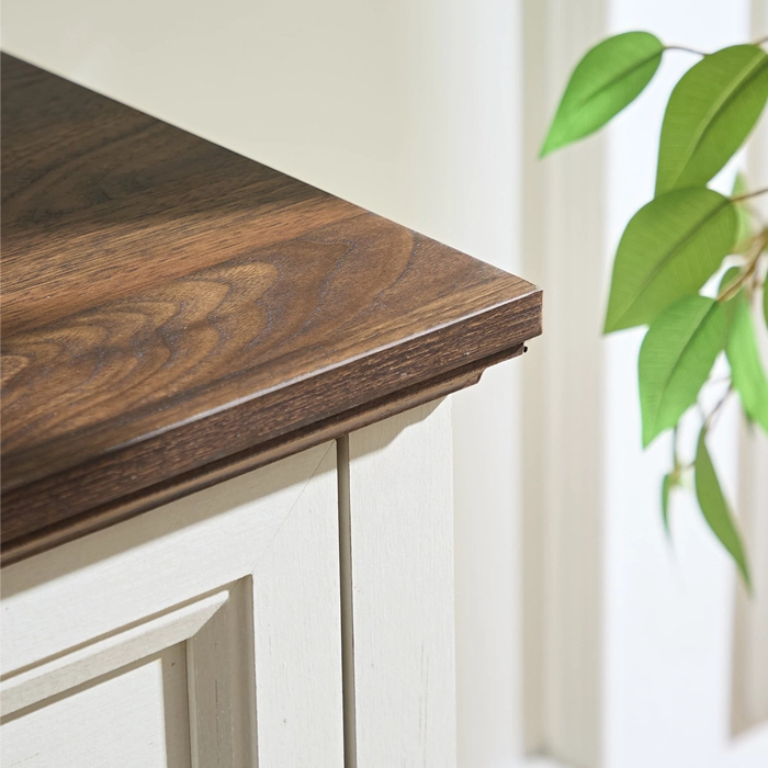 COMODA CAJONERA BEIGE WALNUT 7 CAJONES 1,4MT. - 3