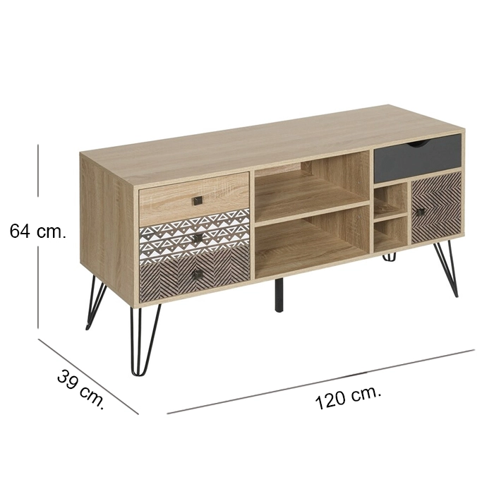 RACK BUFFET APARADOR MANDALA 1.2 MT - 1
