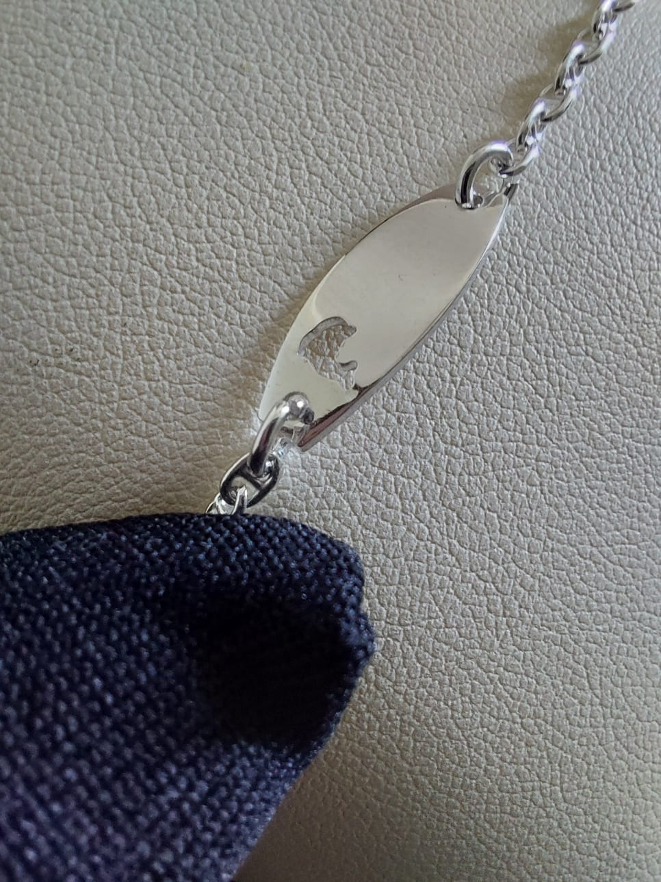 PULSERA, PIOCHA, ESCLAVA UNISEX PARA NIÑ@S ELABORADA EN PLATA 925 - 3