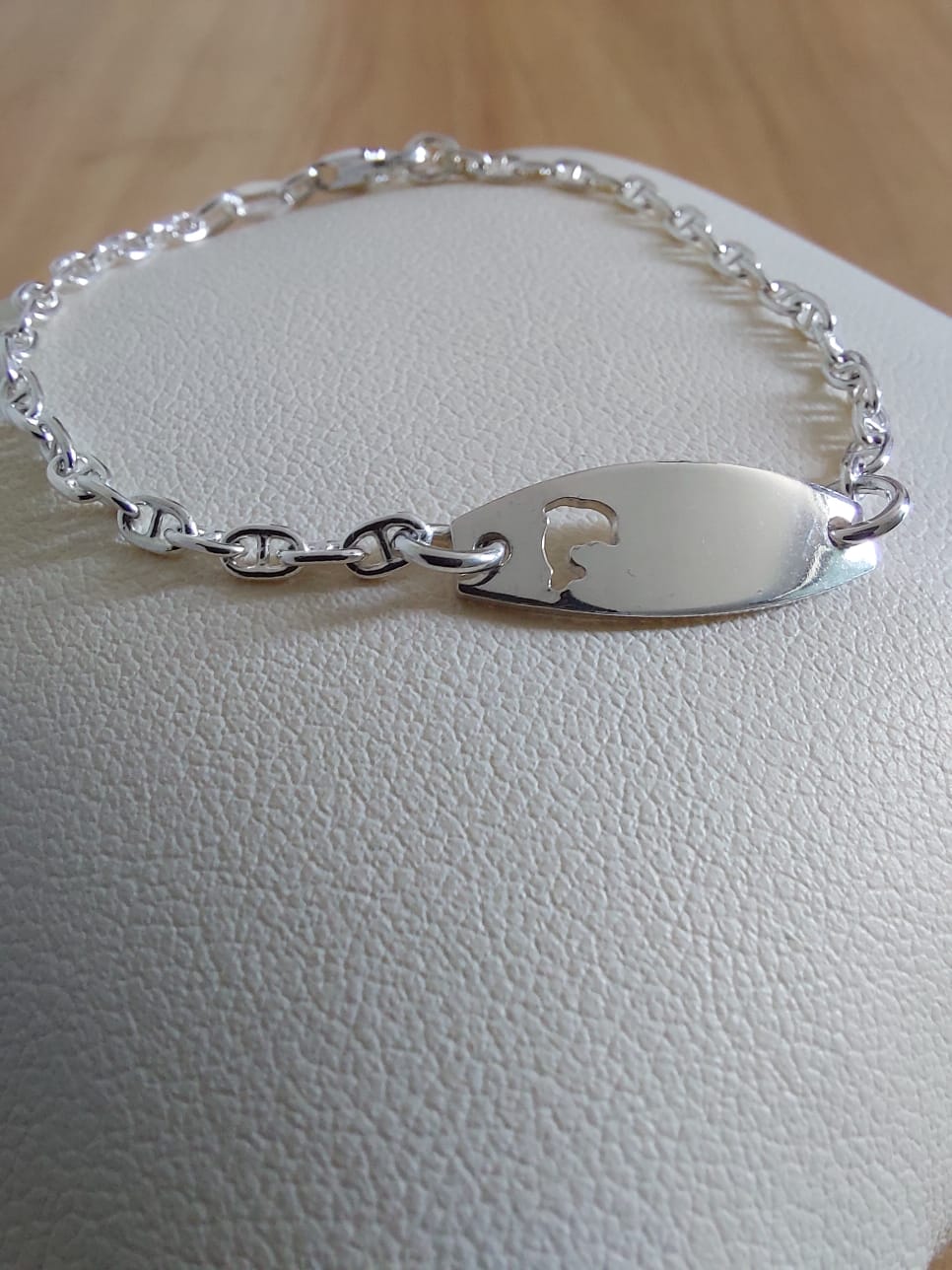 PULSERA, PIOCHA, ESCLAVA UNISEX PARA NIÑ@S ELABORADA EN PLATA 925 - 4