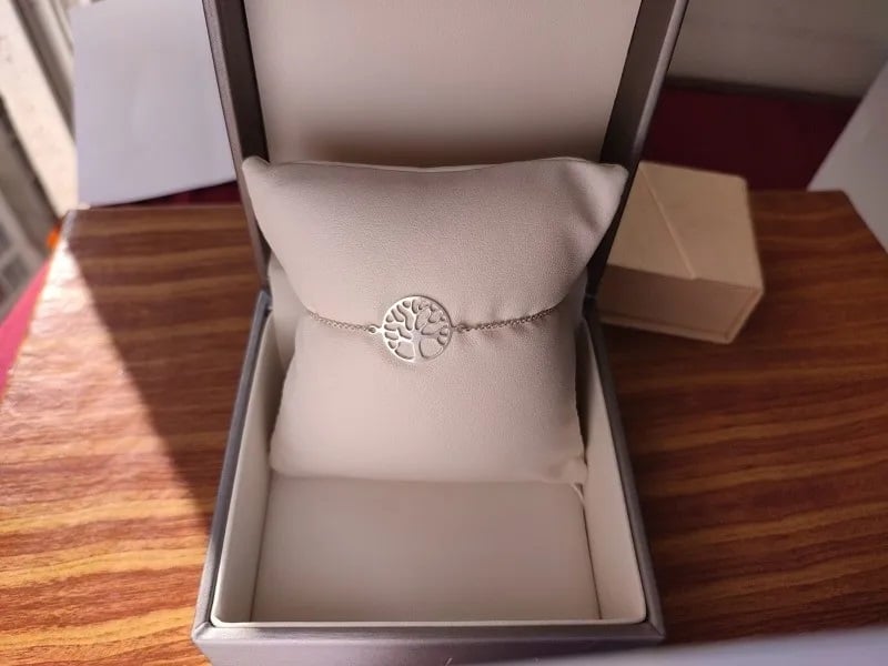 PULSERA AJUSTABLE ARBOL DE LA VIDA EN PLATA ITALIANA 925 - 1
