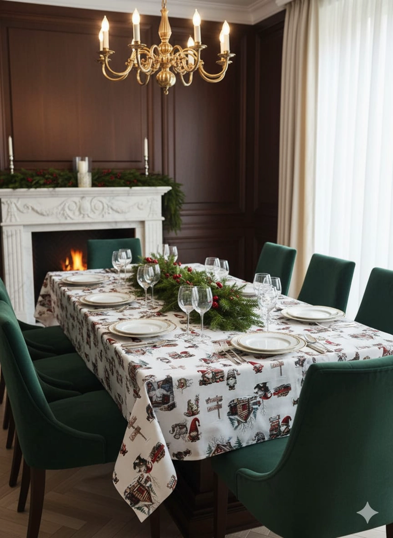 MANTEL NAVIDEÑO - 1