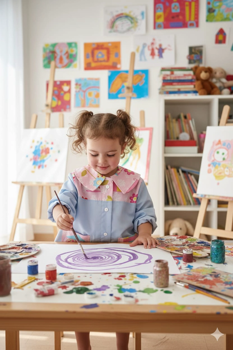 DELANTAL JARDIN INFANTIL PARVULO - 2